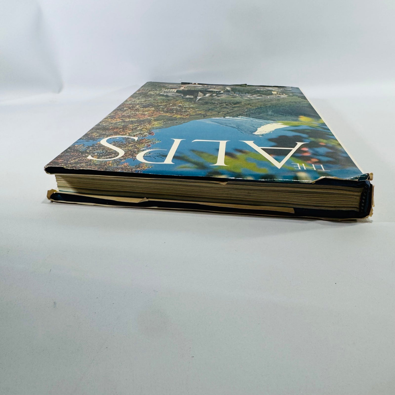 National Geographic Alps Book Vintage 1973 Hardcover Travel Photography Book