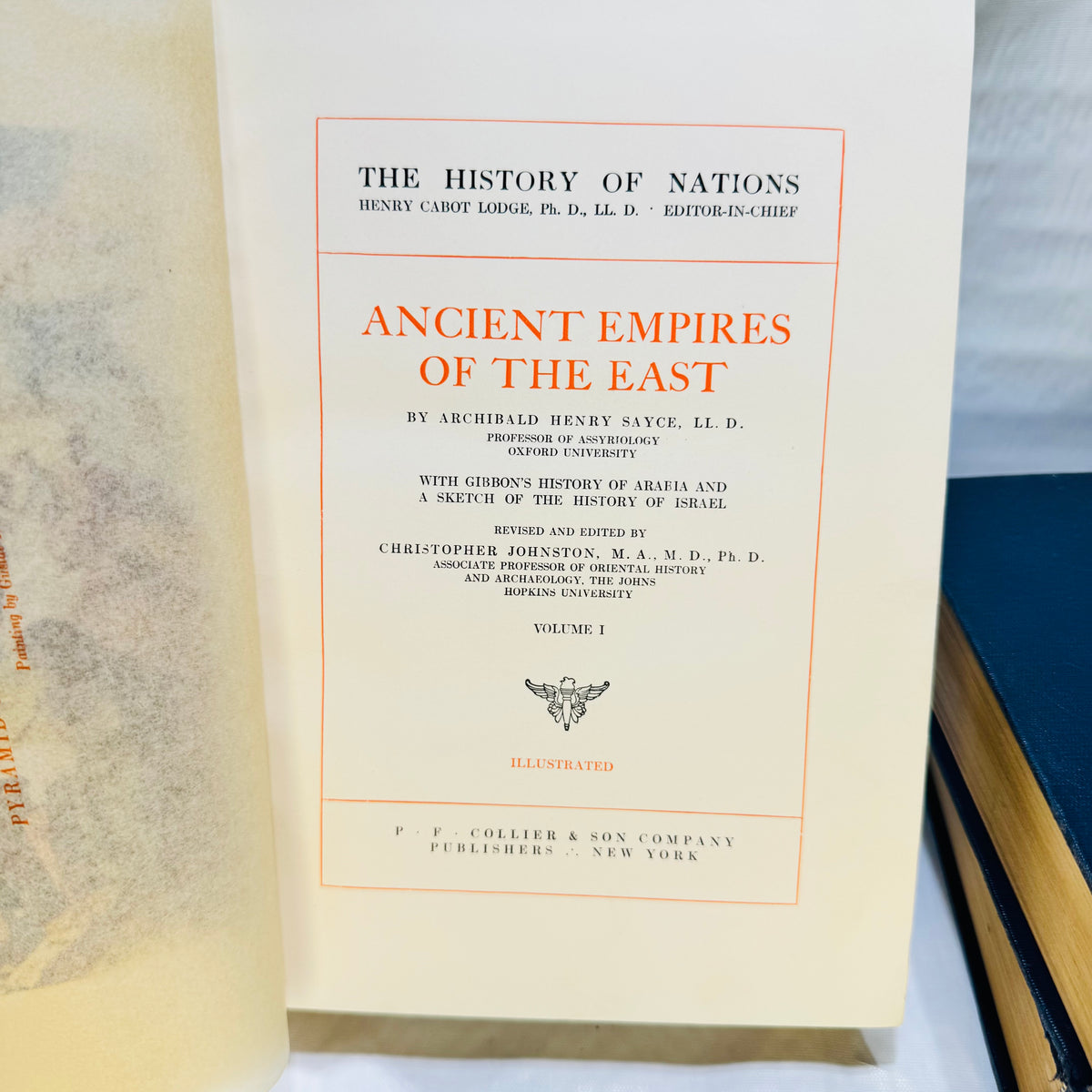 The History of Nations 1928 Memorial Edition Volumes 1 to 3 Ancient Empires Greece Rome
