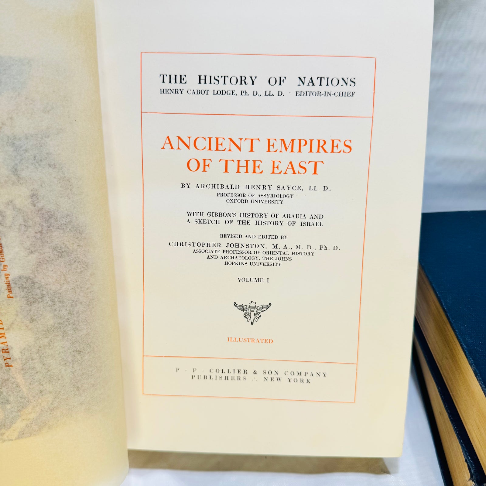 The History of Nations 1928 Memorial Edition Volumes 1 to 3 Ancient Empires Greece Rome
