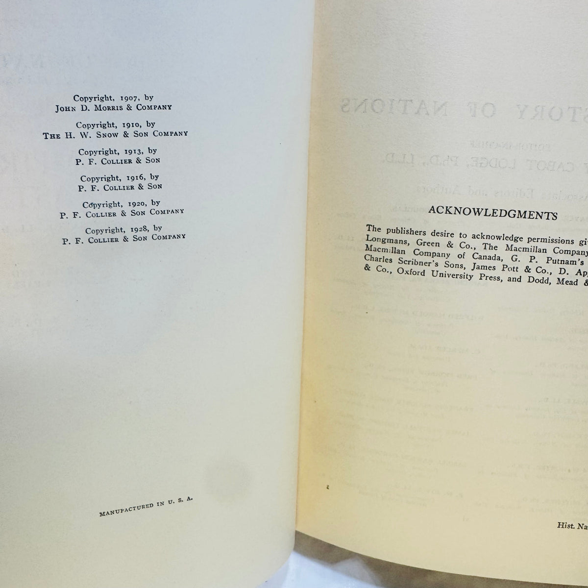 The History of Nations 1928 Memorial Edition Volumes 1 to 3 Ancient Empires Greece Rome