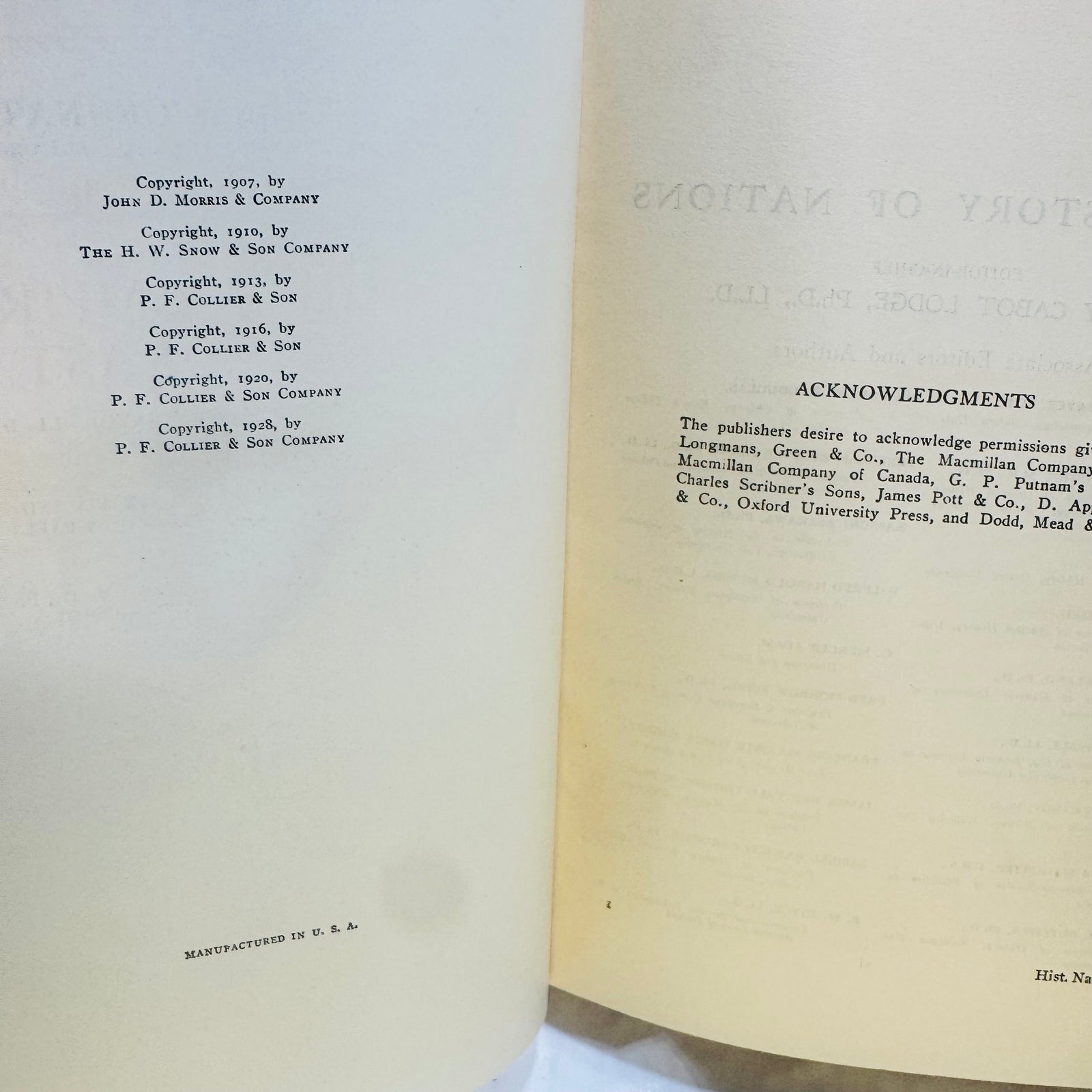 The History of Nations 1928 Memorial Edition Volumes 1 to 3 Ancient Empires Greece Rome
