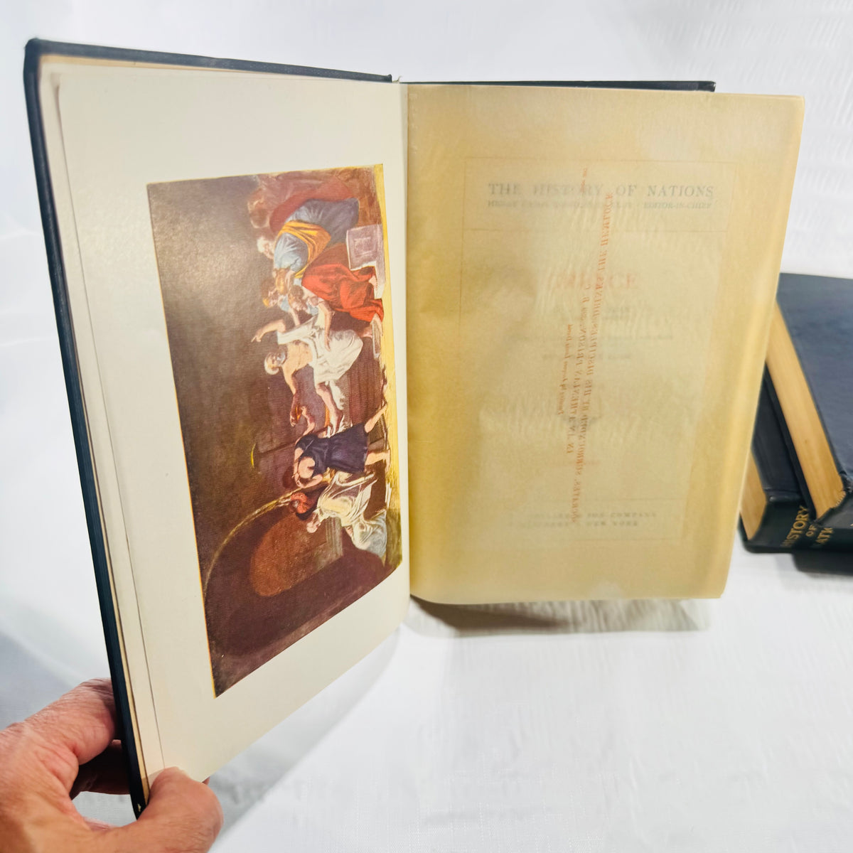 The History of Nations 1928 Memorial Edition Volumes 1 to 3 Ancient Empires Greece Rome