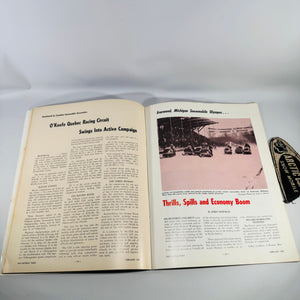 Snow-Mobile Times February 1970 Magazine Bundle with Arctic Cat Snow Mobile Patch