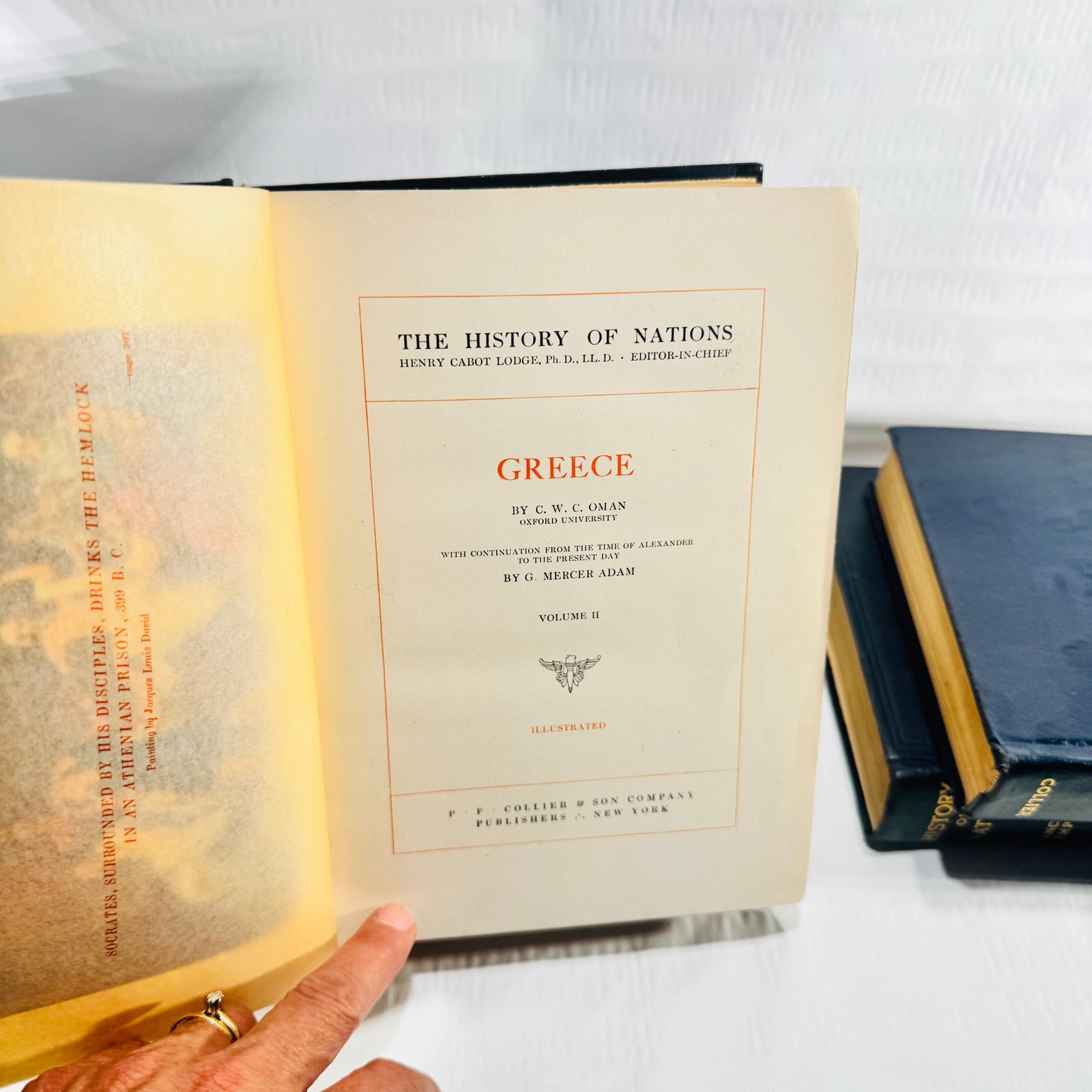 The History of Nations 1928 Memorial Edition Volumes 1 to 3 Ancient Empires Greece Rome