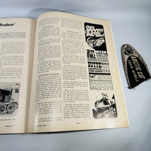 Snow-Mobile Times February 1970 Magazine Bundle with Arctic Cat Snow Mobile Patch
