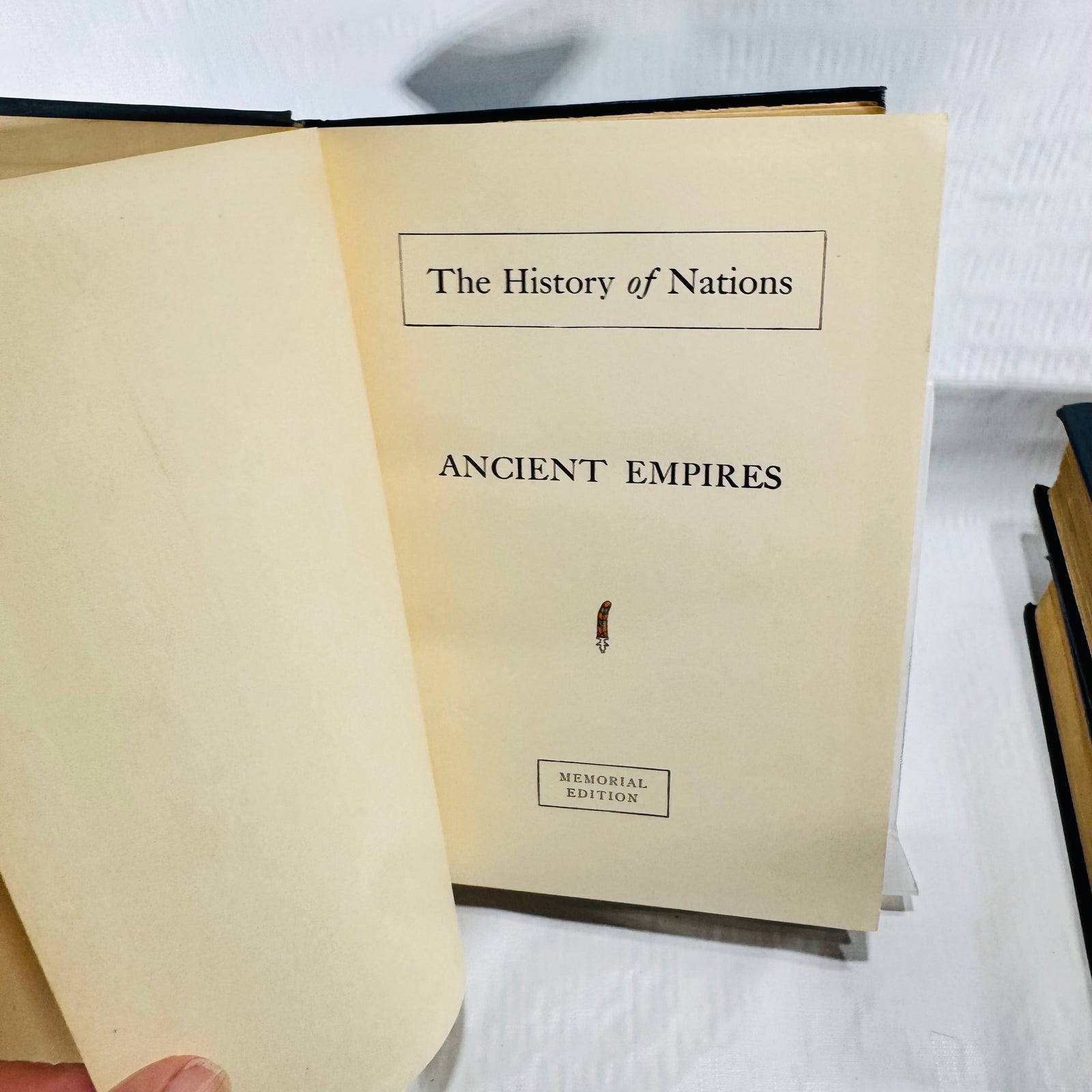 The History of Nations 1928 Memorial Edition Volumes 1 to 3 Ancient Empires Greece Rome