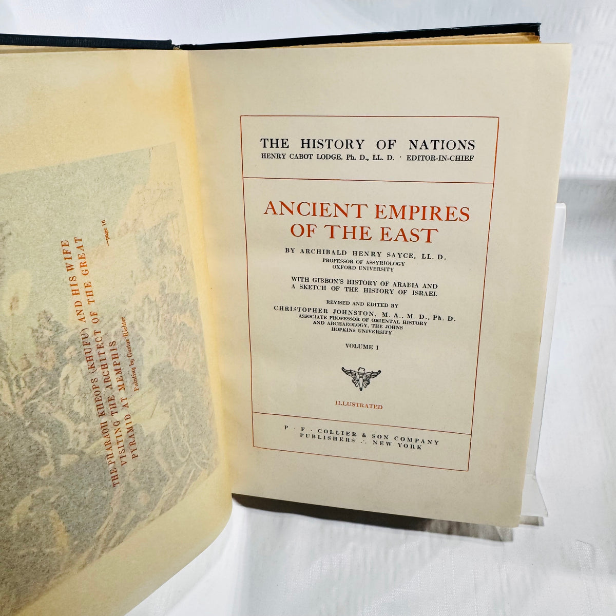 The History of Nations 1928 Memorial Edition Volumes 1 to 3 Ancient Empires Greece Rome
