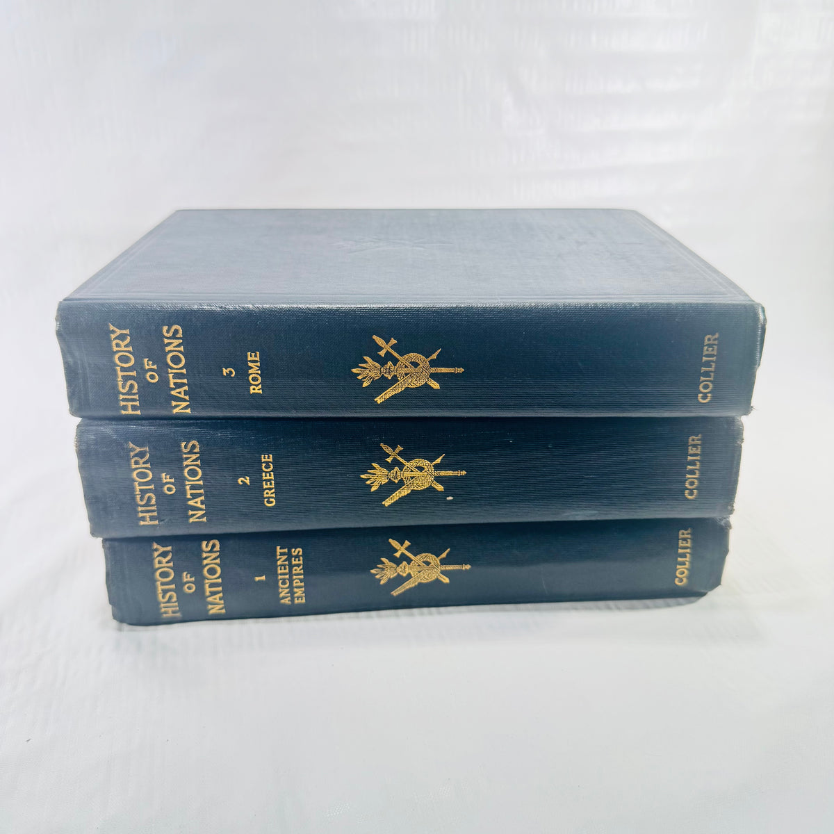The History of Nations 1928 Memorial Edition Volumes 1 to 3 Ancient Empires Greece Rome