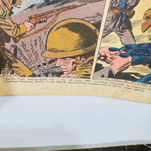 Vintage Charlton War Comics Bundle Marine War Heroes War Heroes Battlefield Action 1966 1967 1981