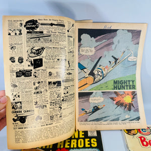 Vintage Charlton War Comics Bundle Marine War Heroes War Heroes Battlefield Action 1966 1967 1981