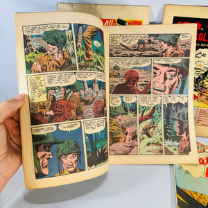 Vintage Charlton War Comics Bundle Marine War Heroes War Heroes Battlefield Action 1966 1967 1981