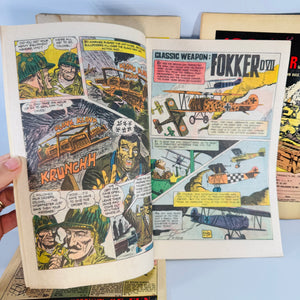 Vintage Charlton War Comics Bundle Marine War Heroes War Heroes Battlefield Action 1966 1967 1981
