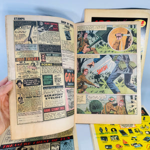 Vintage Charlton War Comics Bundle Marine War Heroes War Heroes Battlefield Action 1966 1967 1981