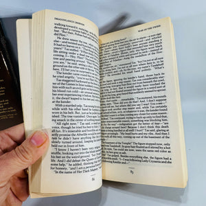 Dragonlance Legends Trilogy Bundle Margaret Weis Tracy Hickman Time War Test of the Twins Paperback Set