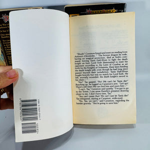 Dragonlance Legends Trilogy Bundle Margaret Weis Tracy Hickman Time War Test of the Twins Paperback Set