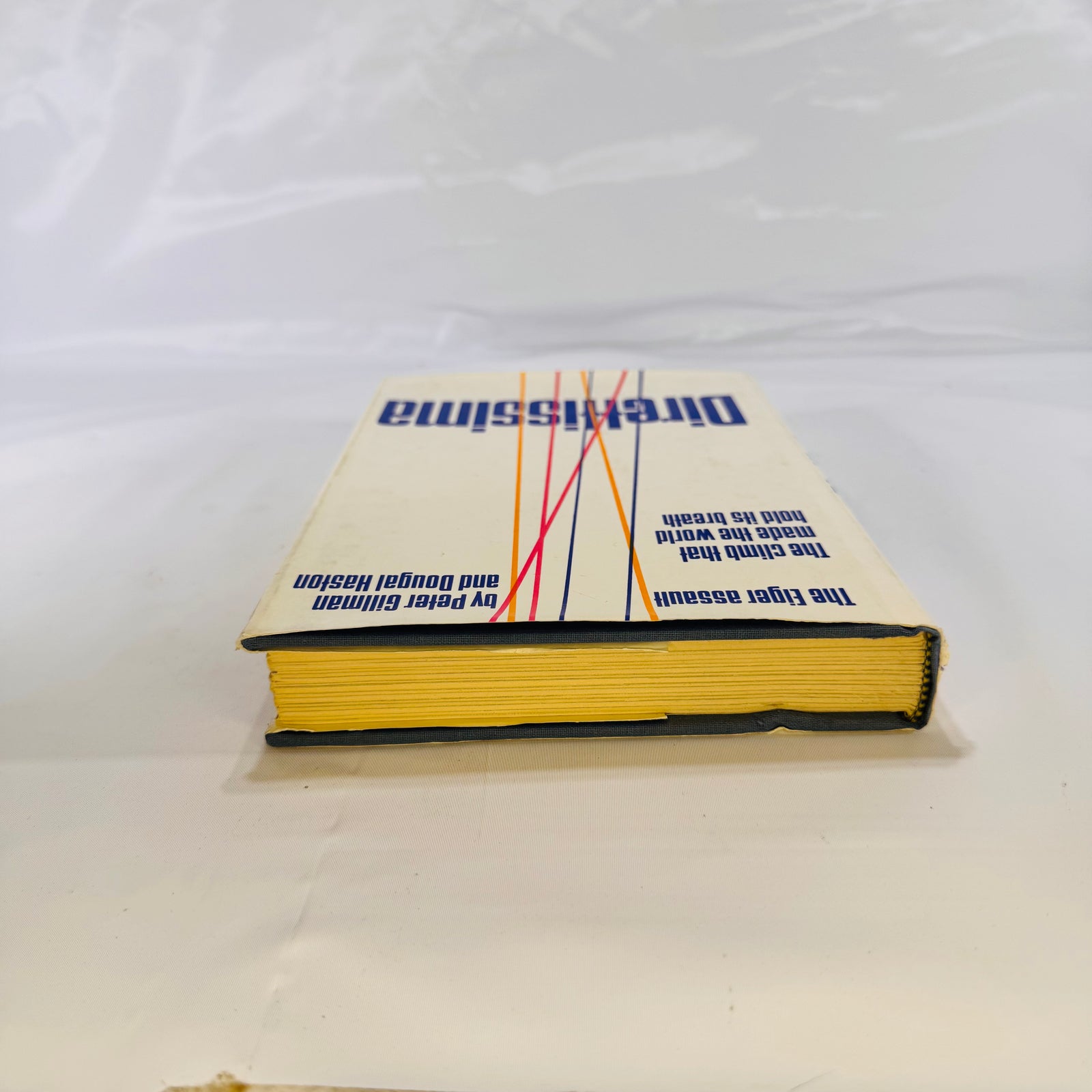 Direttissima: The Eiger Assault by Peter Gillman and Dougal Haston (1966), Hardcover with Dust Jacket