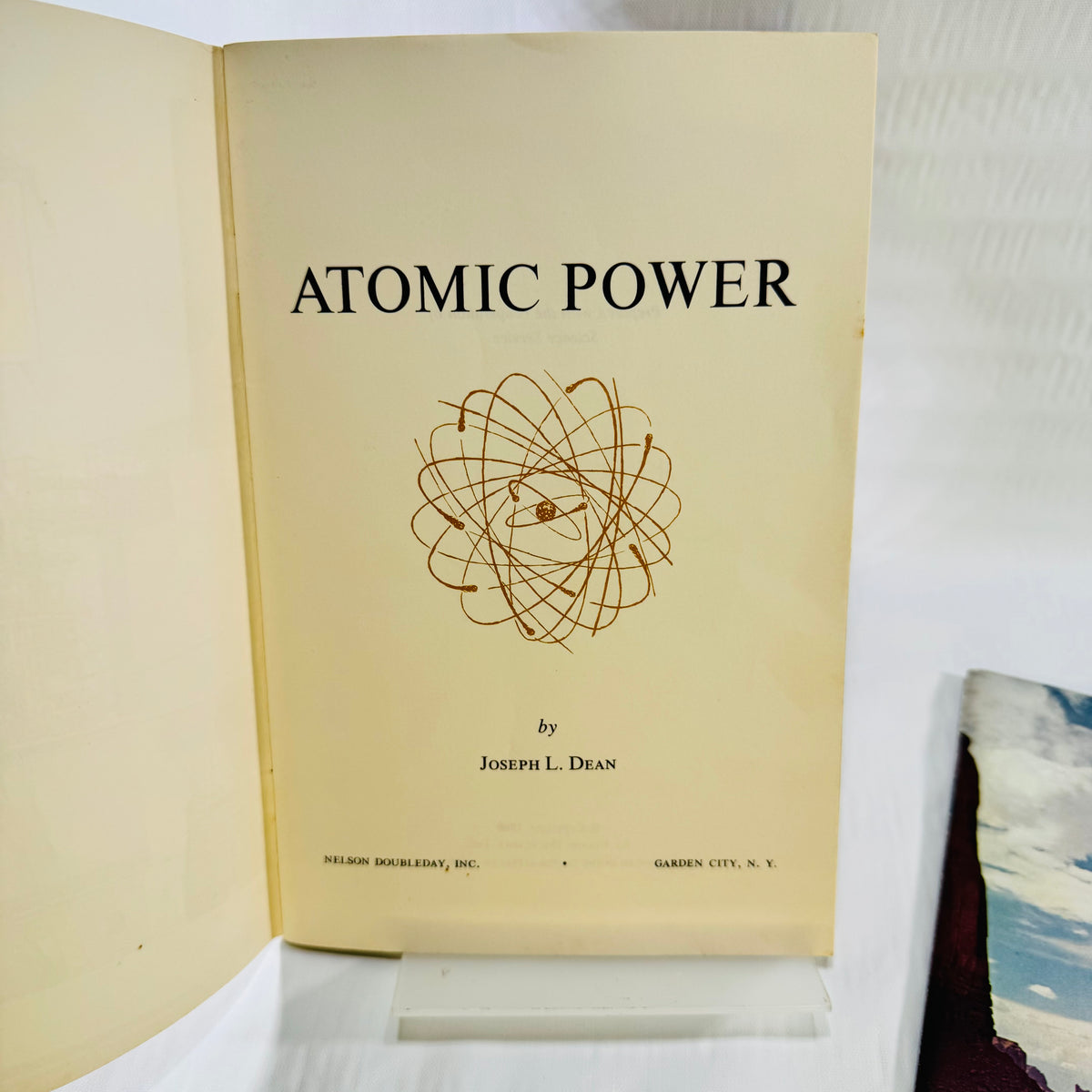 Atomic Power and The Earth Science Service 1960 Book Lot of 2