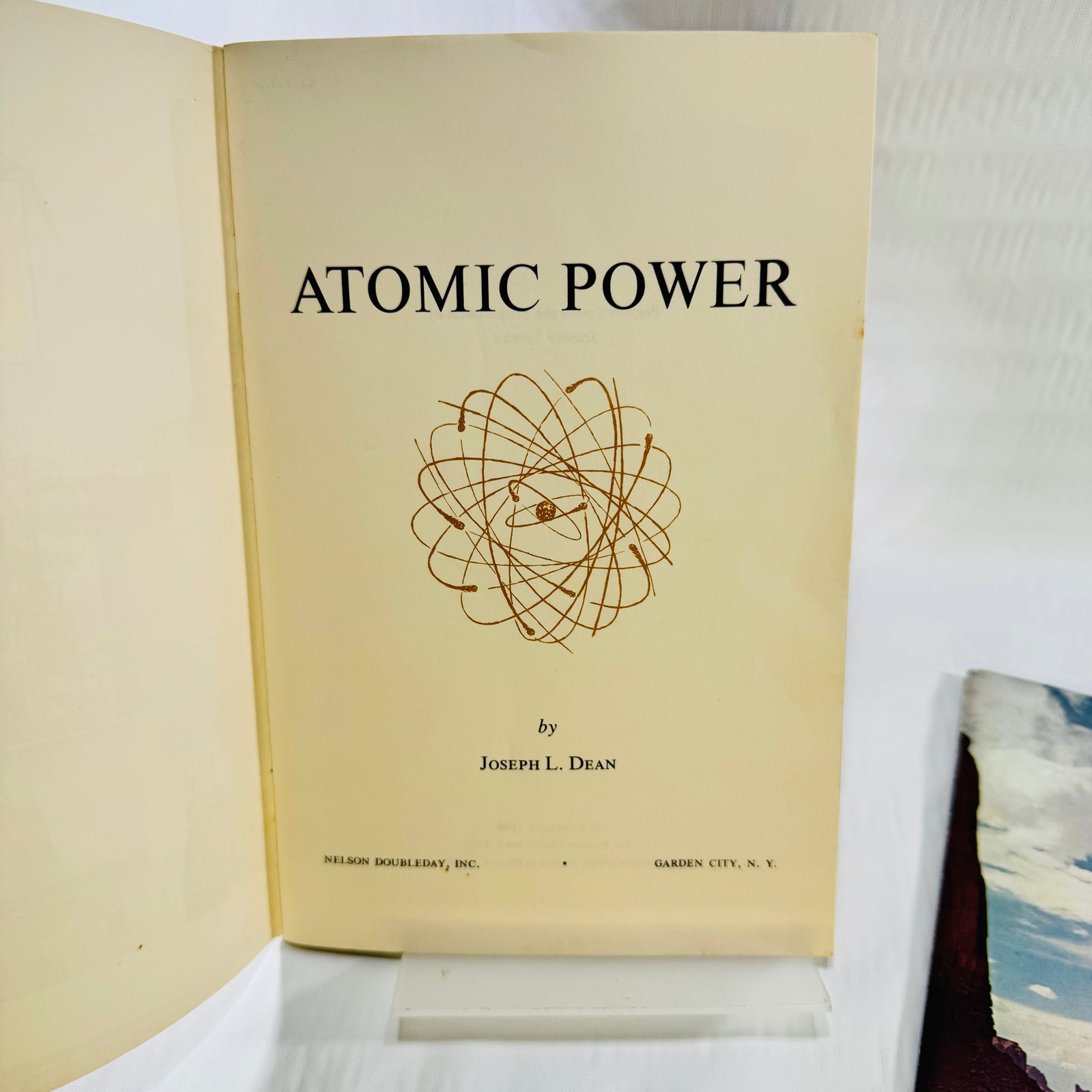 Atomic Power and The Earth Science Service 1960 Book Lot of 2