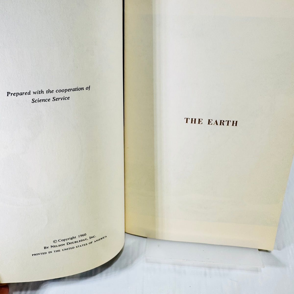 Atomic Power and The Earth Science Service 1960 Book Lot of 2
