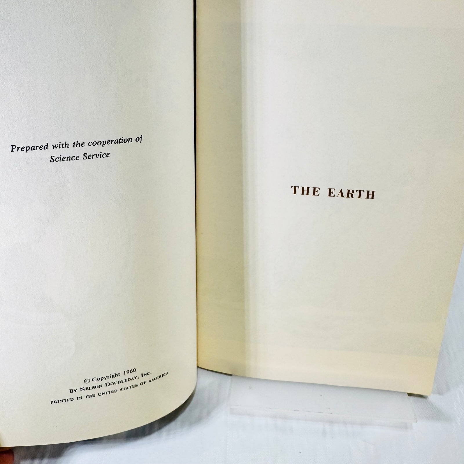 Atomic Power and The Earth Science Service 1960 Book Lot of 2