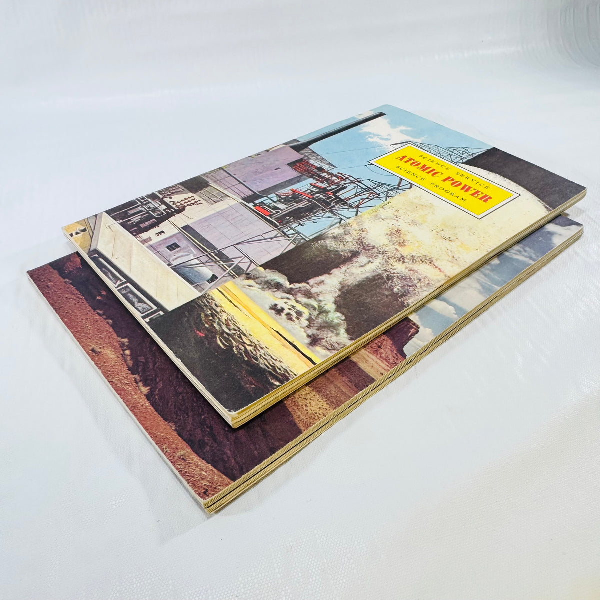 Atomic Power and The Earth Science Service 1960 Book Lot of 2