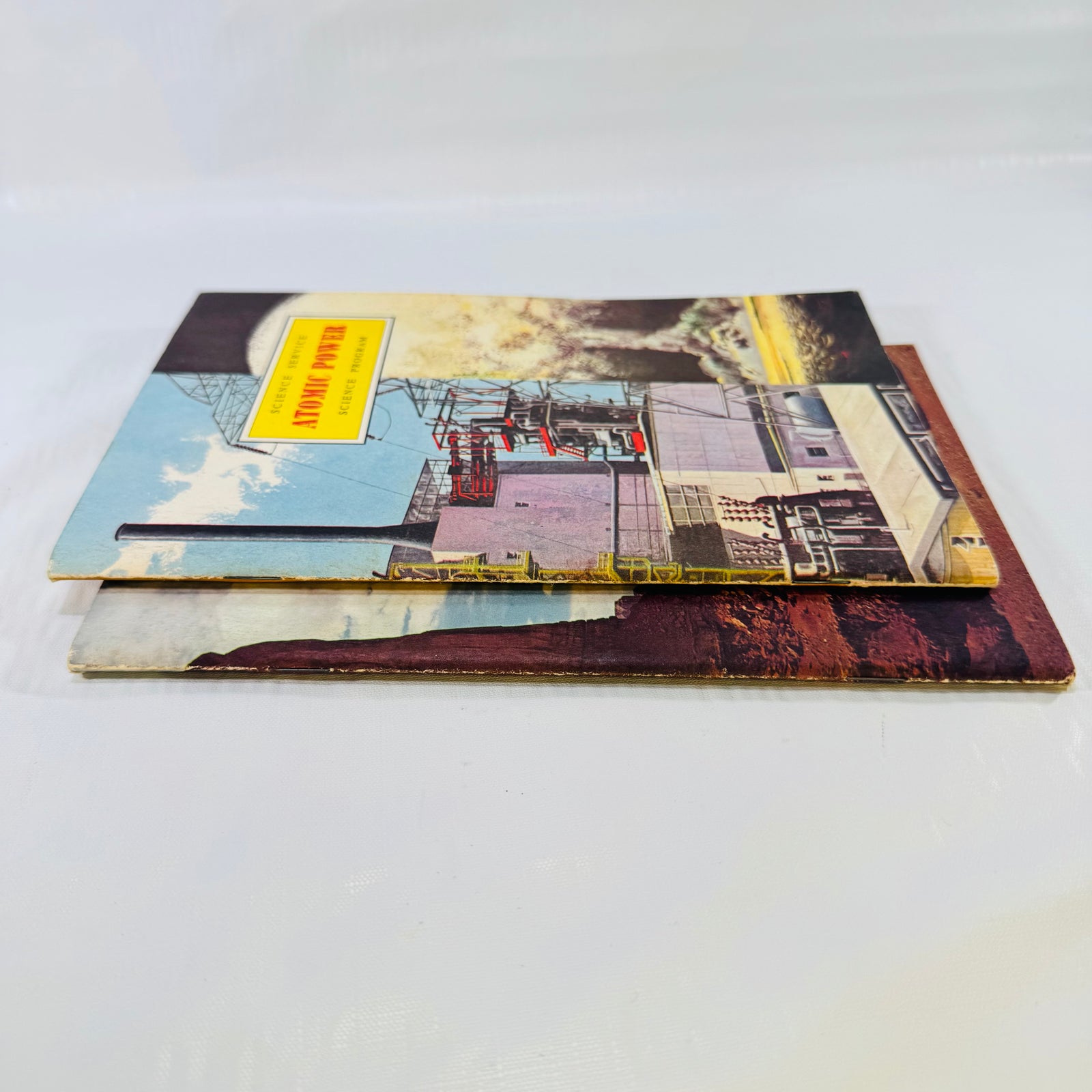 Atomic Power and The Earth Science Service 1960 Book Lot of 2