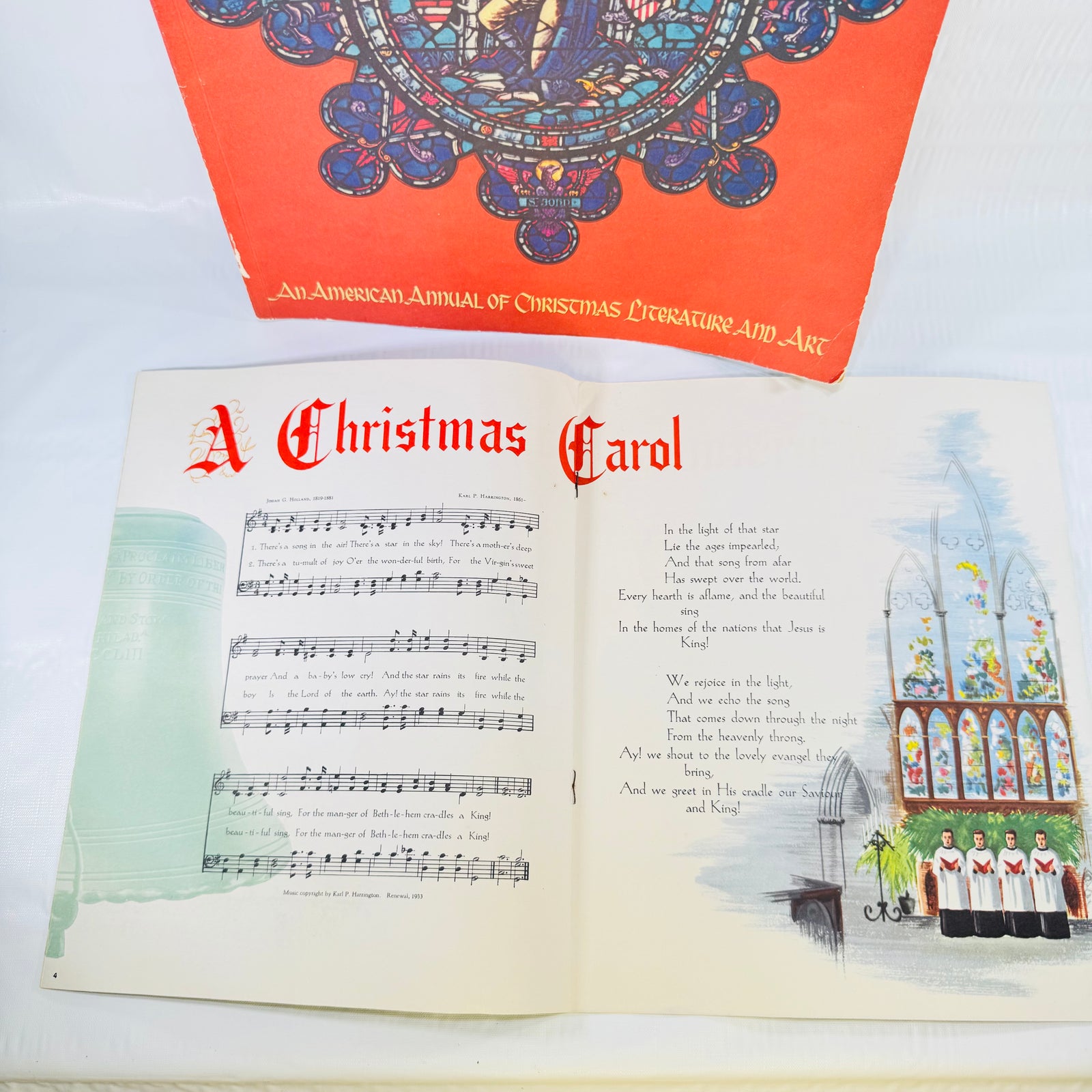 Christmas American Annual 1974 Vol 45 + GM Merry Christmas 1950 Lot