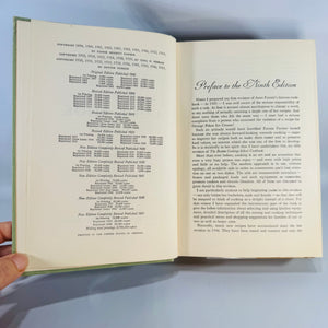 Vintage Fannie Farmer Boston Cooking-School Cook Book Ninth Edition 1951 Hardcover