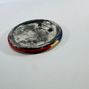Vintage Eisenhower Nixon Campaign Button 1952 Ike and Dick Sure to Click Pinback 3.5 Inch