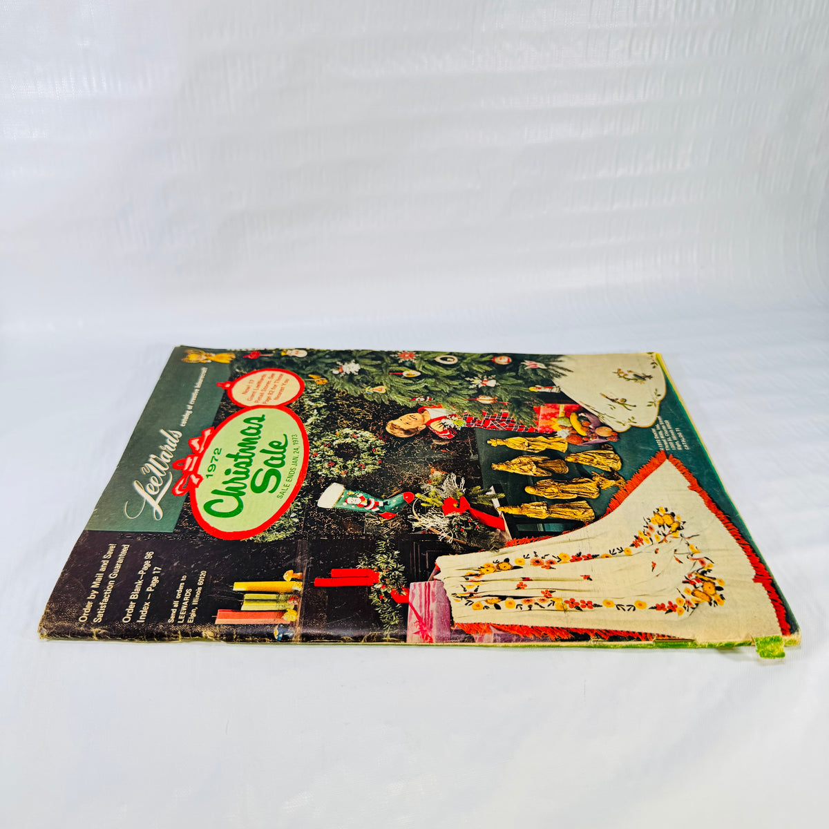 LeeWards 1972 Christmas Sale Catalog Craft Needlework Holiday Mail Order