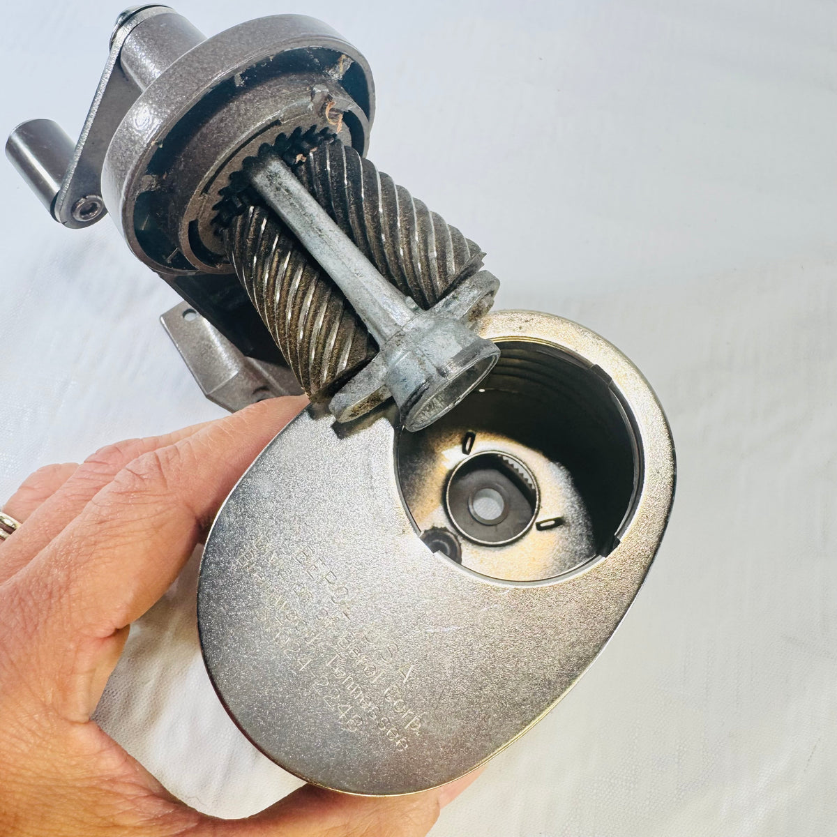 Berol Giant APSCO Pencil Sharpener Mid 1970s to Early 1980s 6 Hole Mount