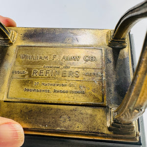 Vintage Liberty Bell Replica Advertising Piece William F Almy Co Providence RI
