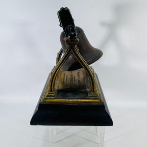 Vintage Liberty Bell Replica Advertising Piece William F Almy Co Providence RI