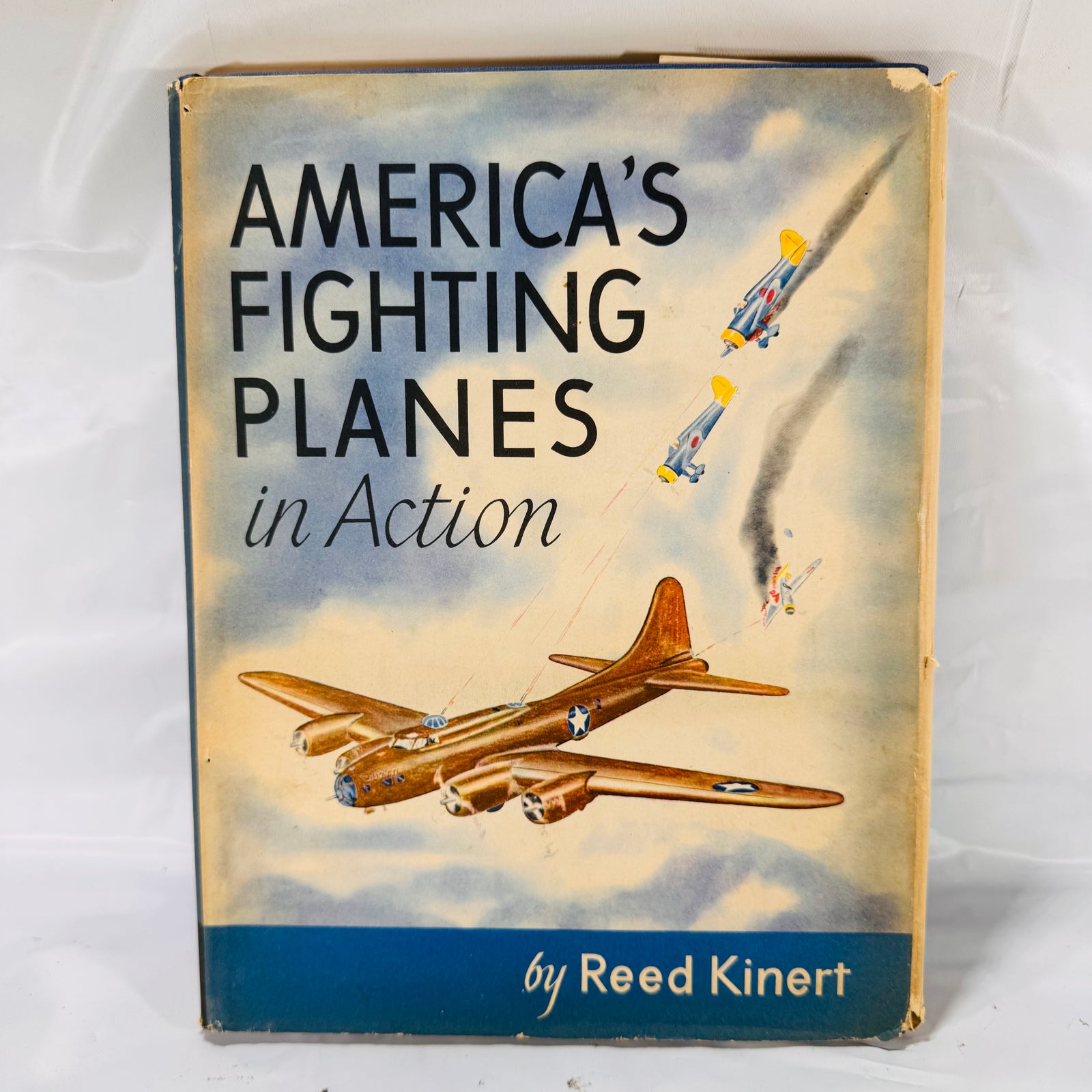 America's Fighting Planes in Action by Reed Kinert (1943), Hardcover with Dust Jacket