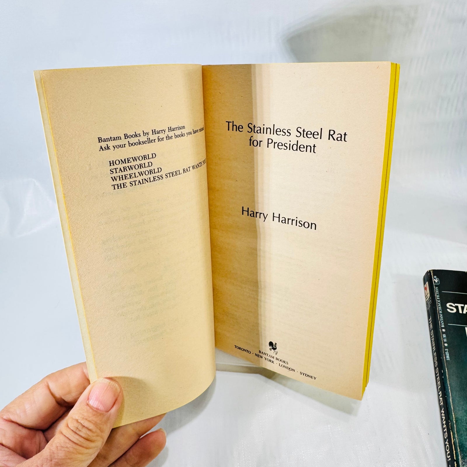 Harry Harrison Stainless Steel Rat Lot of 3 Vintage Science Fiction Paperbacks