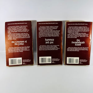 Dragonlance Paperback Set Dwarven Nations Trilogy Dan Parkinson 3 Volume TSR Fantasy Books