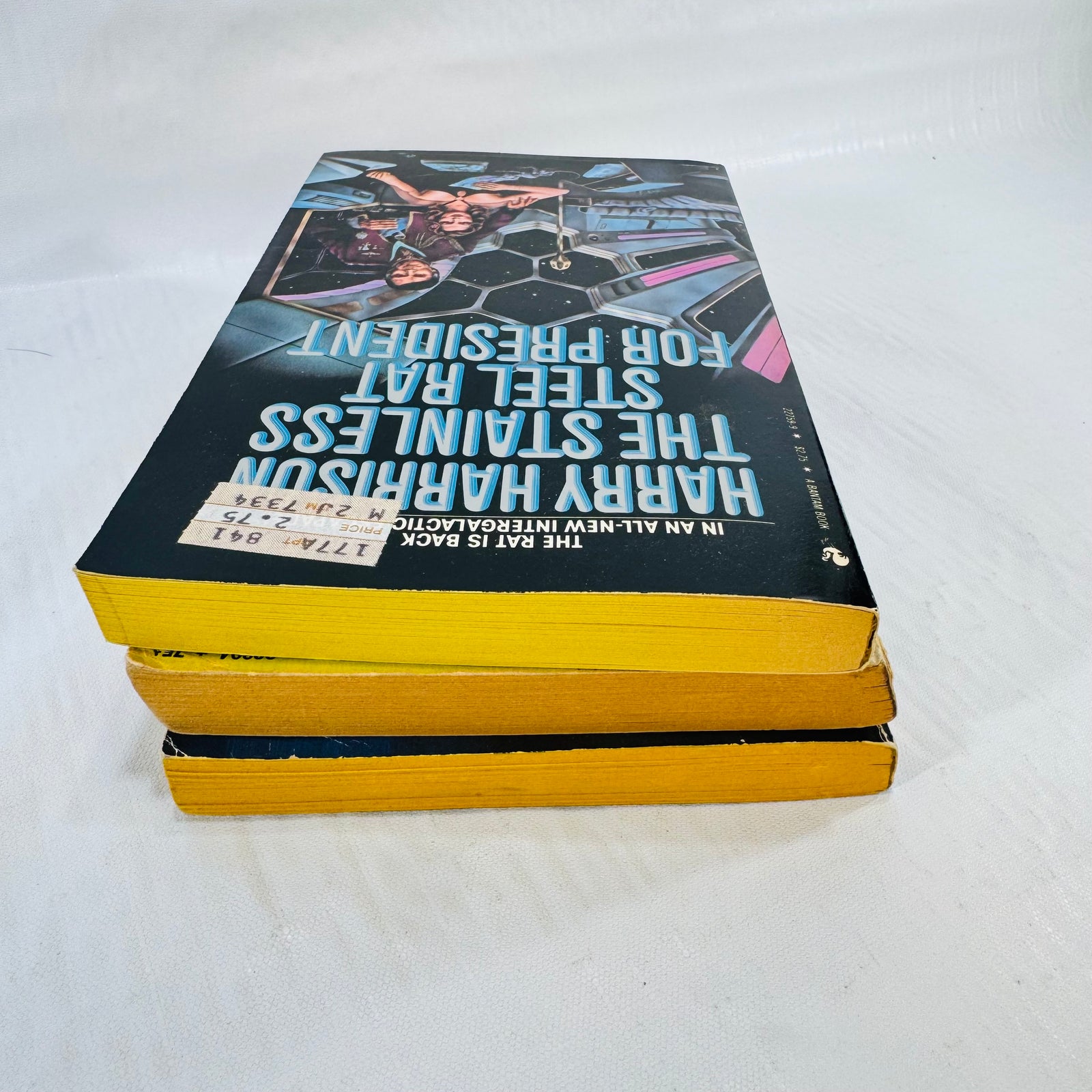 Harry Harrison Stainless Steel Rat Lot of 3 Vintage Science Fiction Paperbacks