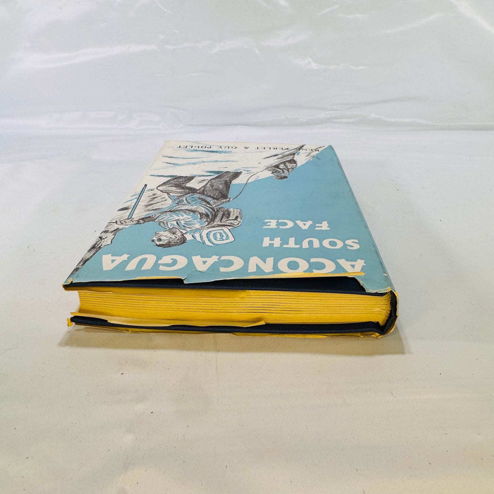 Aconcagua South Face by René Ferlet & Guy Poulet (1956), Hardcover with Dust Jacket