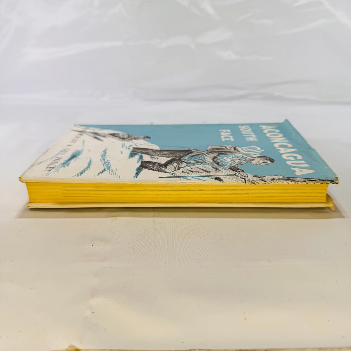Aconcagua South Face by René Ferlet & Guy Poulet (1956), Hardcover with Dust Jacket