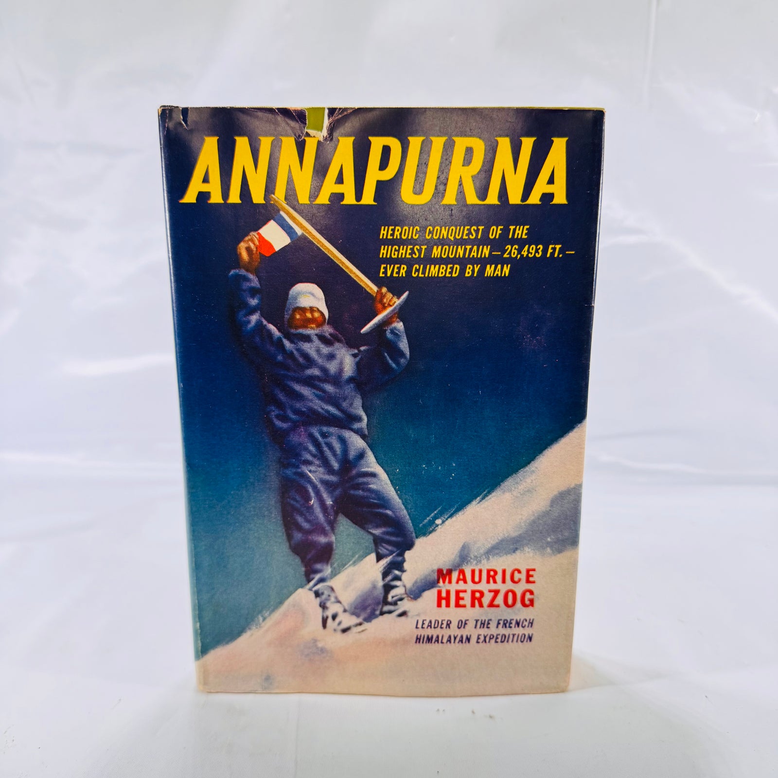 Annapurna: First Conquest of an 8000-Meter Peak by Maurice Herzog (1952), Hardcover with Dust Jacket