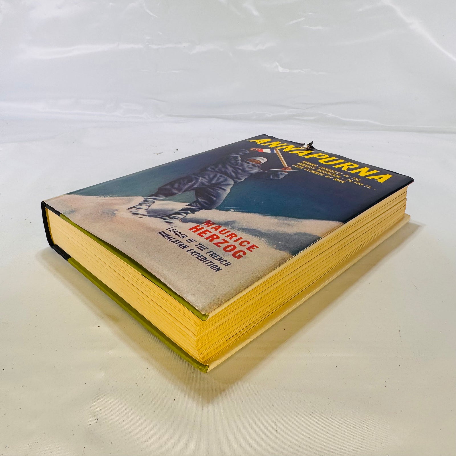 Annapurna: First Conquest of an 8000-Meter Peak by Maurice Herzog (1952), Hardcover with Dust Jacket