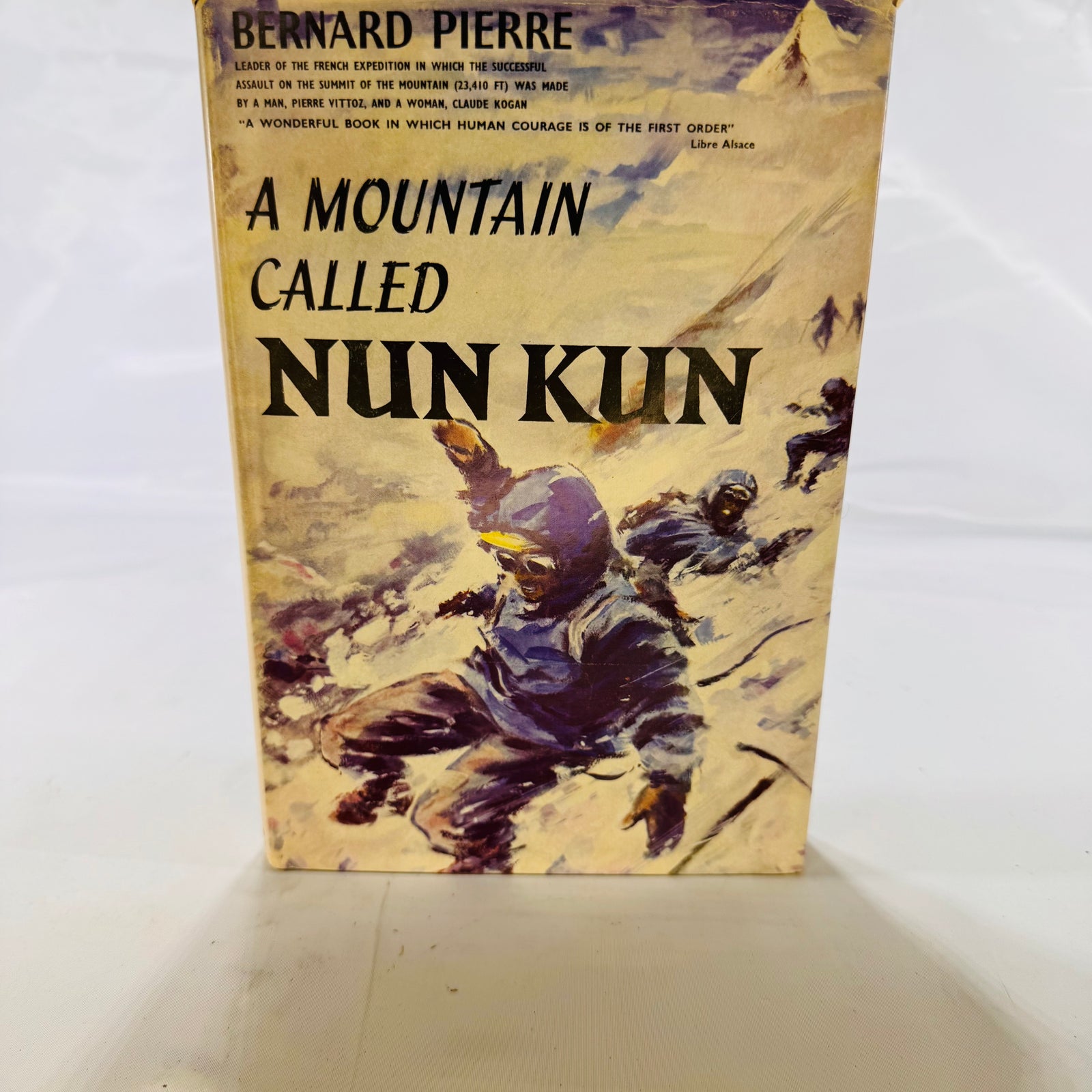 A Mountain Called Nun Kin by Bernard Pierre (1955), Hardcover with Dust Jacket