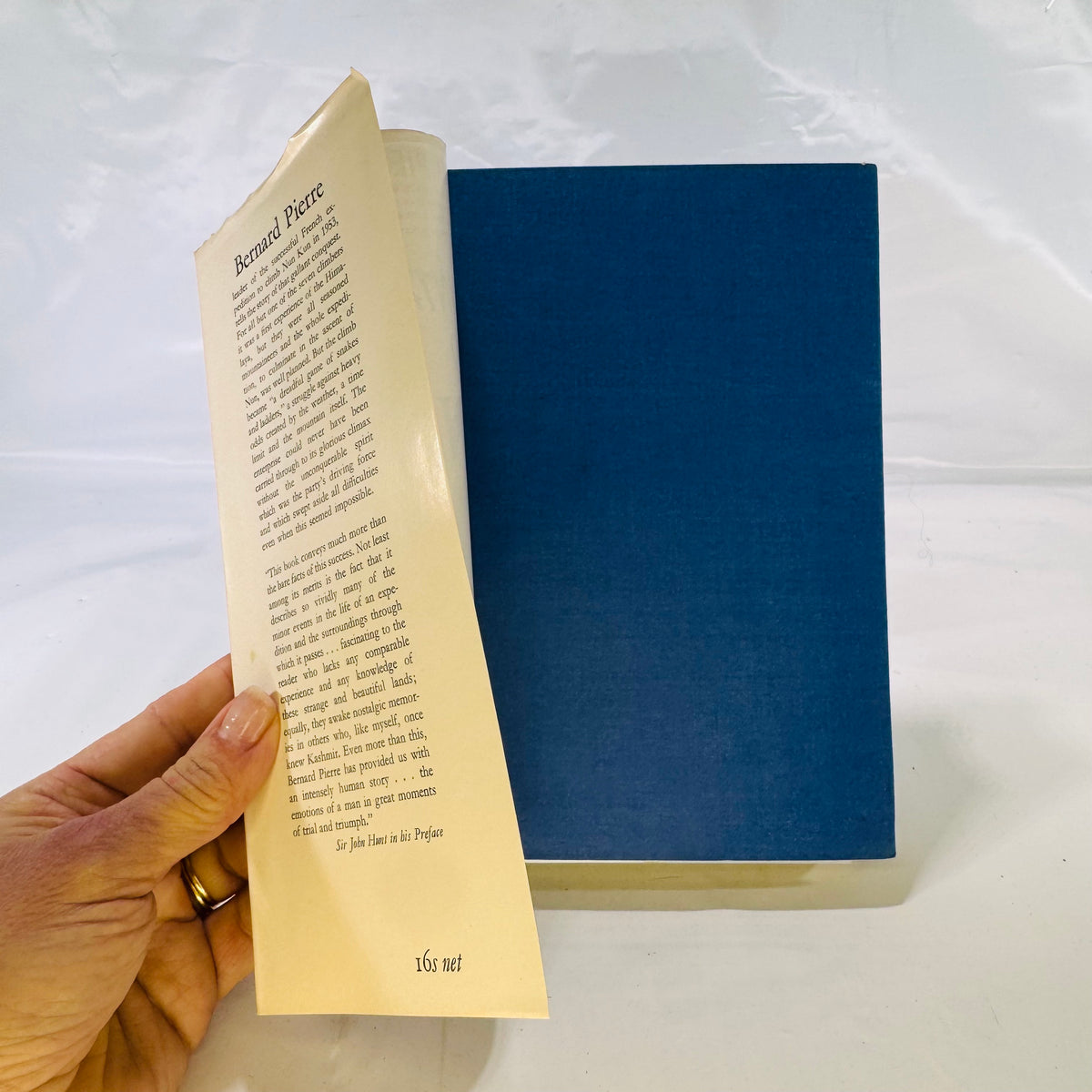 A Mountain Called Nun Kin by Bernard Pierre (1955), Hardcover with Dust Jacket