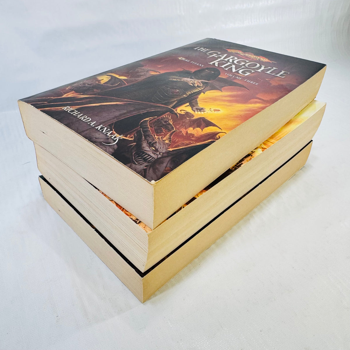 Dragonlance Ogre Titans Trilogy Lot of 3 Richard A. Knaak Paperbacks