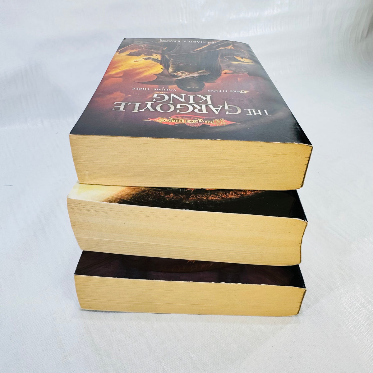 Dragonlance Ogre Titans Trilogy Lot of 3 Richard A. Knaak Paperbacks