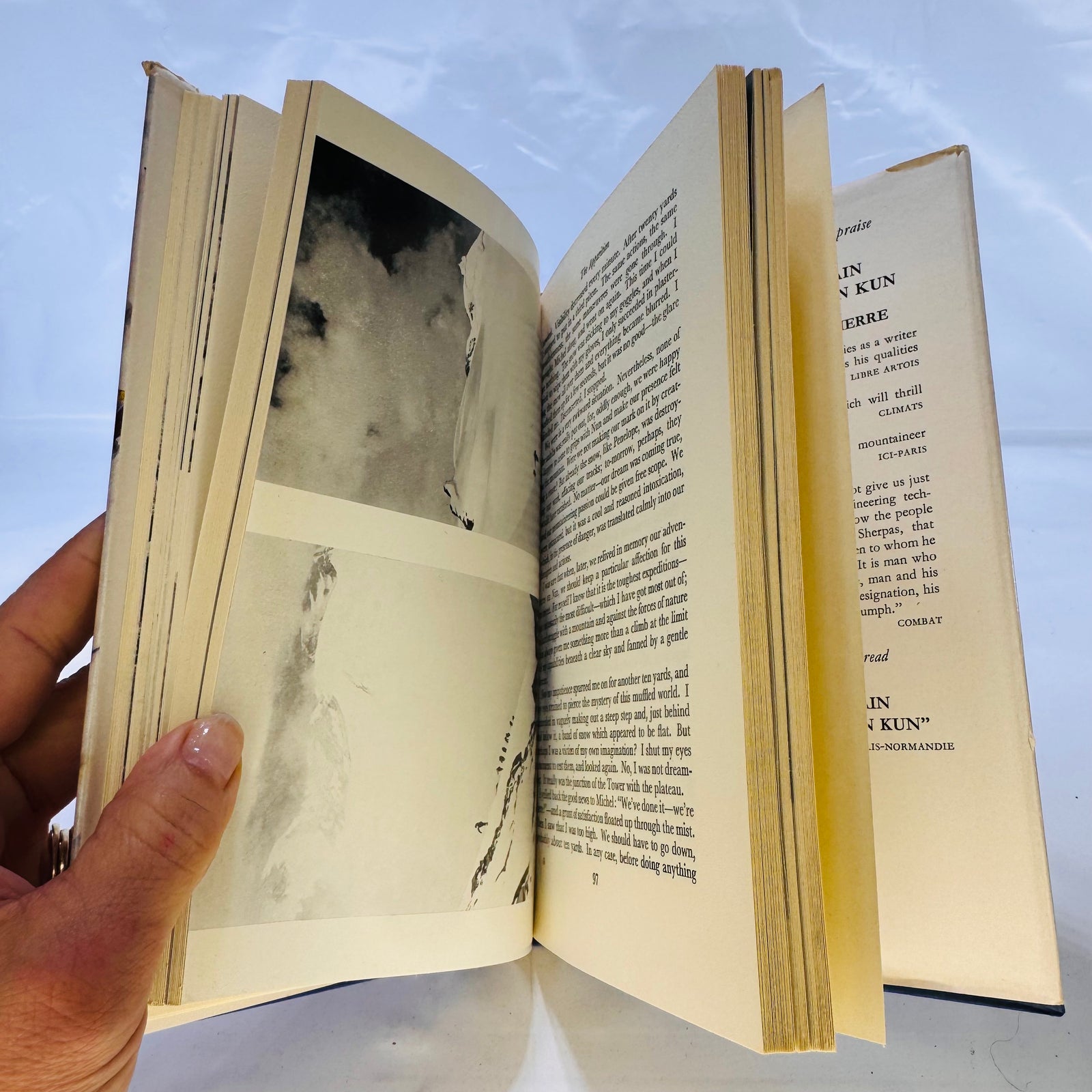 A Mountain Called Nun Kin by Bernard Pierre (1955), Hardcover with Dust Jacket
