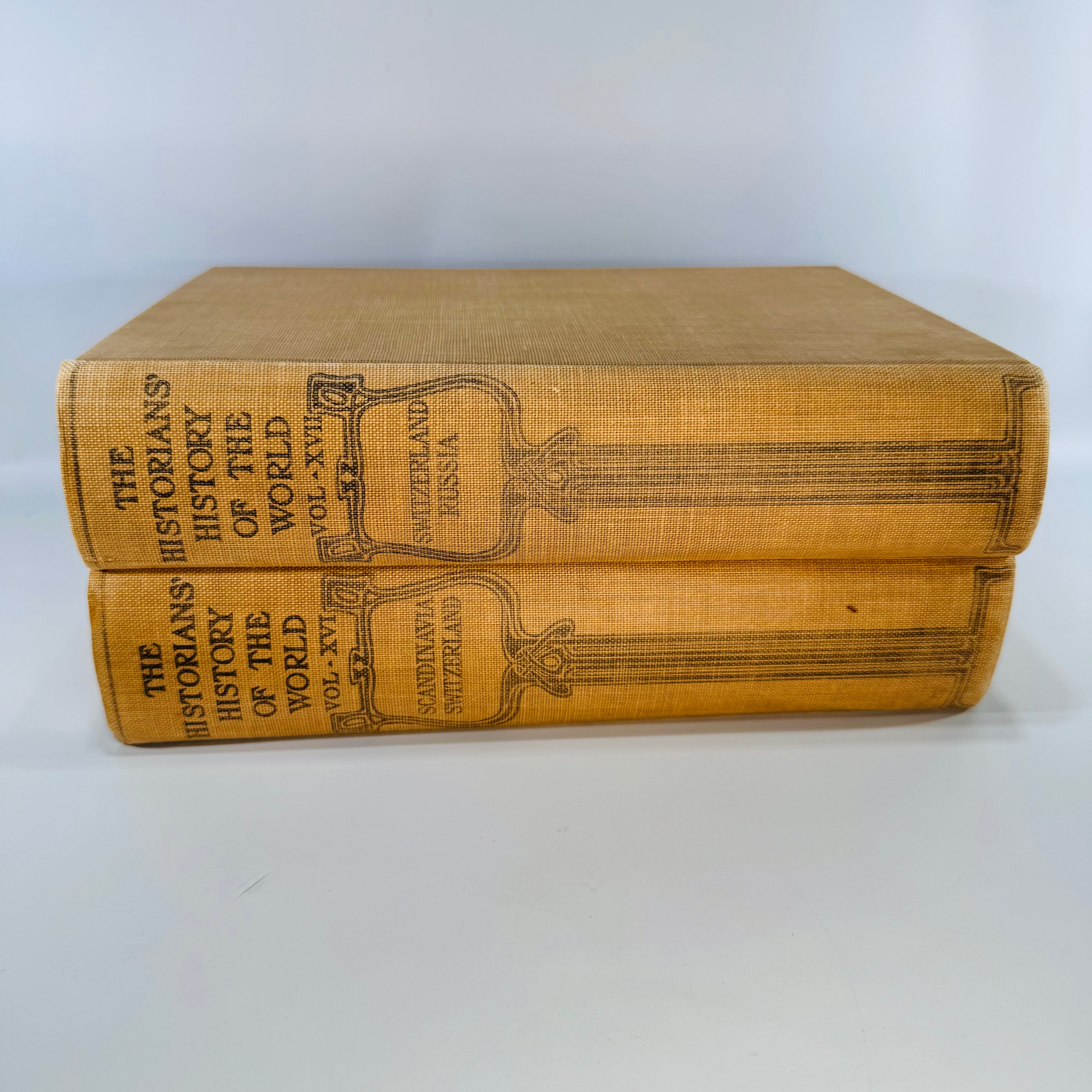 Historians History of the World Set Vol XVI XVII - Reading Vintage
