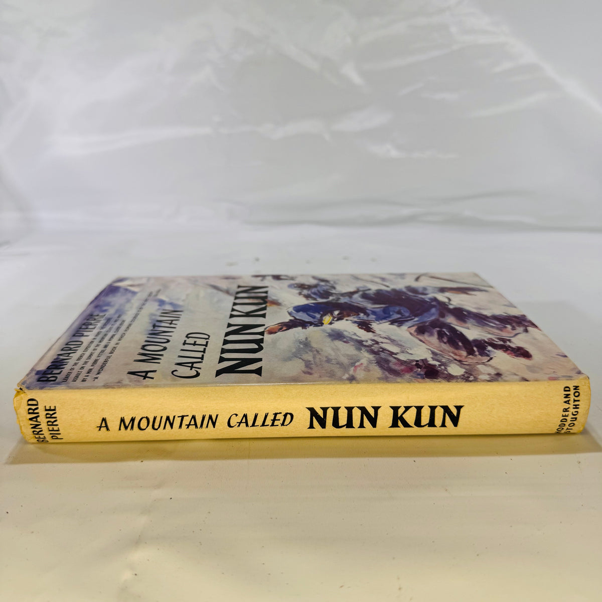 A Mountain Called Nun Kin by Bernard Pierre (1955), Hardcover with Dust Jacket