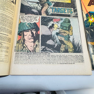 Fightin Army Comic Lot Charlton War Comics Issues 128 131 146 150