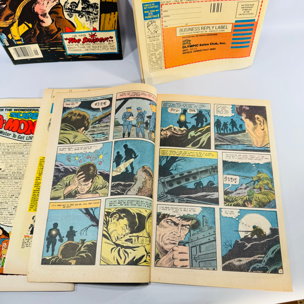 Fightin Army Comic Lot Charlton War Comics Issues 128 131 146 150